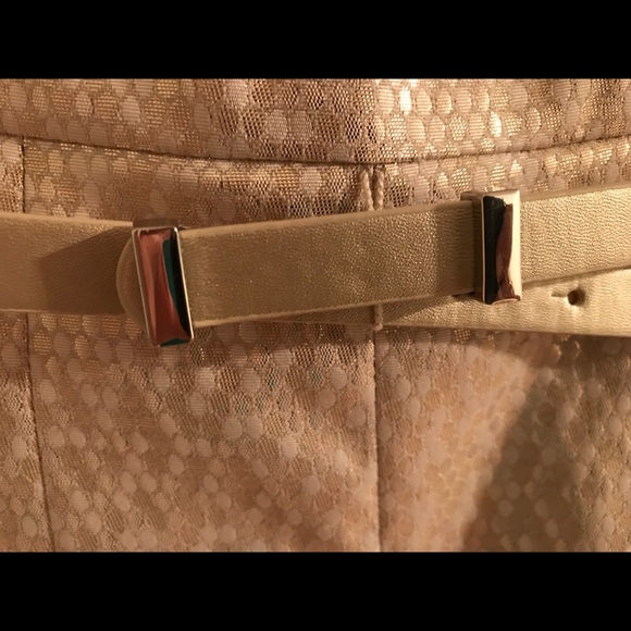 ⭐️TOMMY HILFIGER GOLD FLARE DRESS BELT⭐️ HOLIDAY - Picture 5 of 8